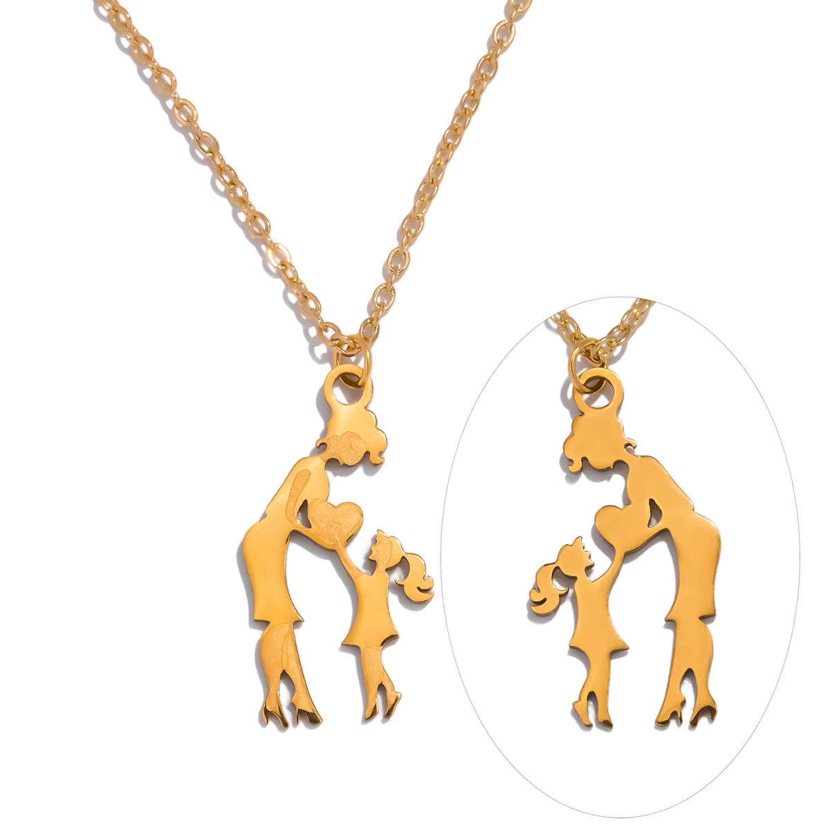 Colar Laço de Amor Banhado a Ouro 18k